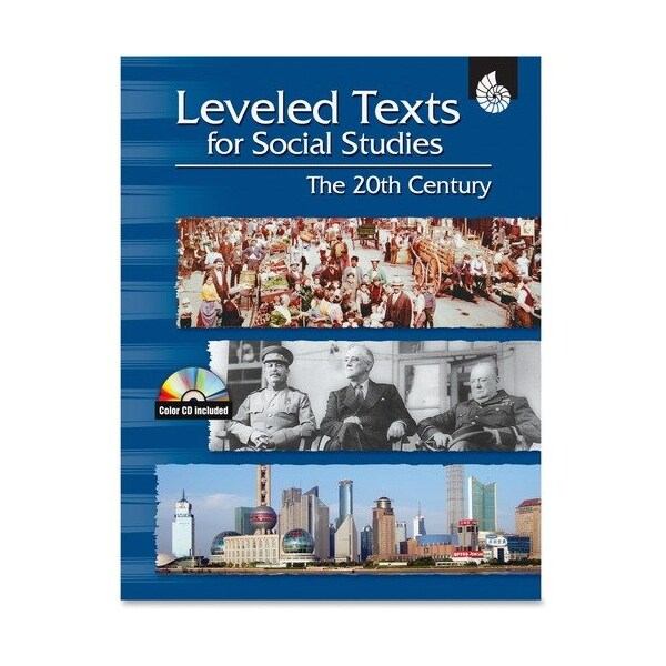 Shell Education Teacher Created Materials Leveled Texts, w/CD, Social Studies, The 20th Century, Gr 4-12 SHL50084 - main